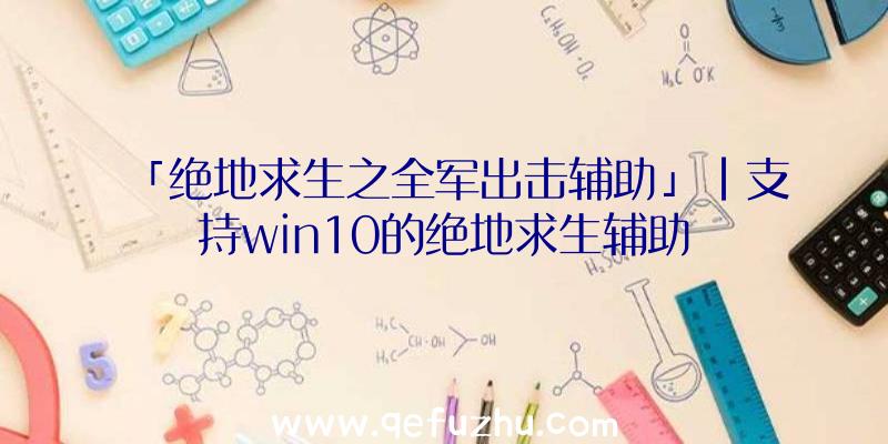 「绝地求生之全军出击辅助」|支持win10的绝地求生辅助